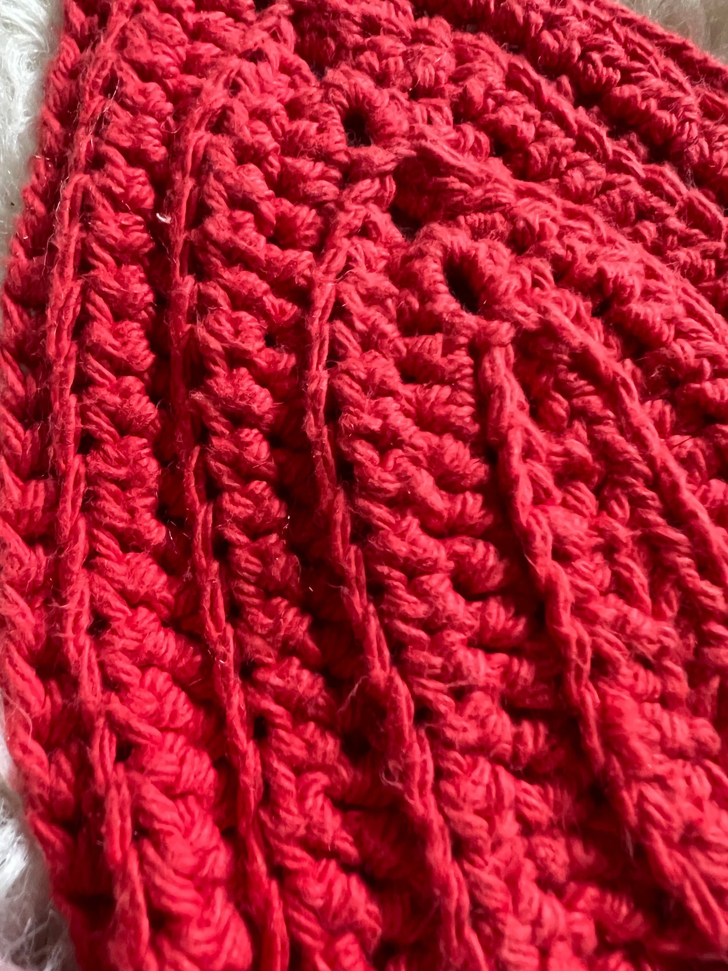 Crochet Top Red