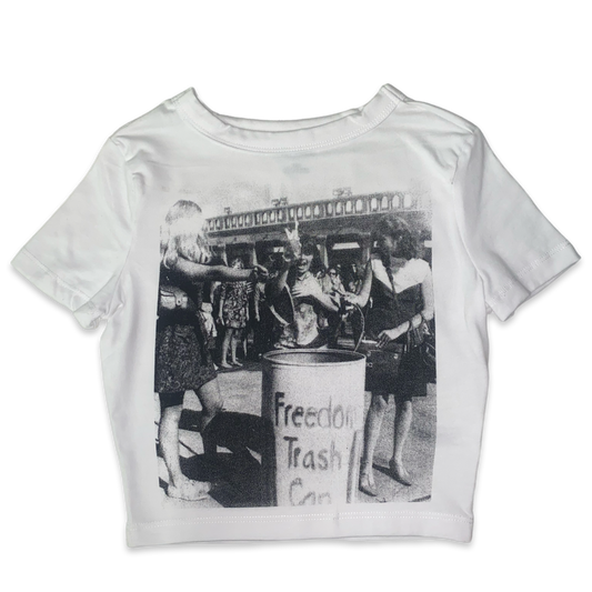 Freedom Trash Cropped Tee